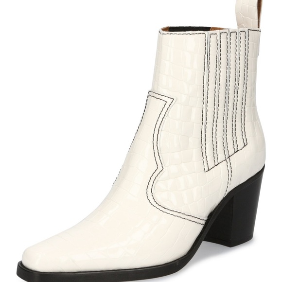 Ganni western ankle boots - Picture 2 of 12